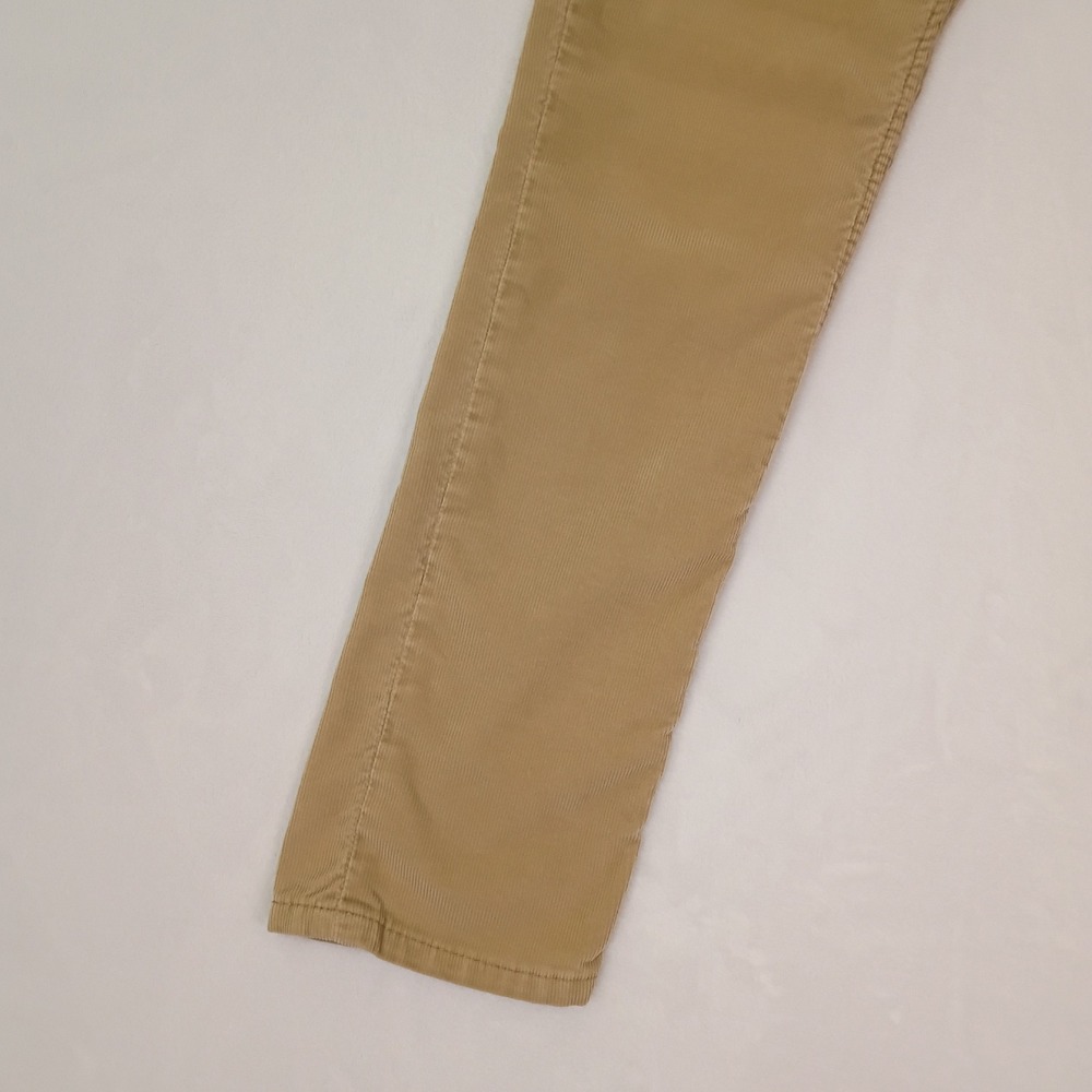 Levis 511 Skinny Corduroy Pants Mens 30x30 Tan Beige Fine Wale Cords 045110468 - Picture 4 of 16